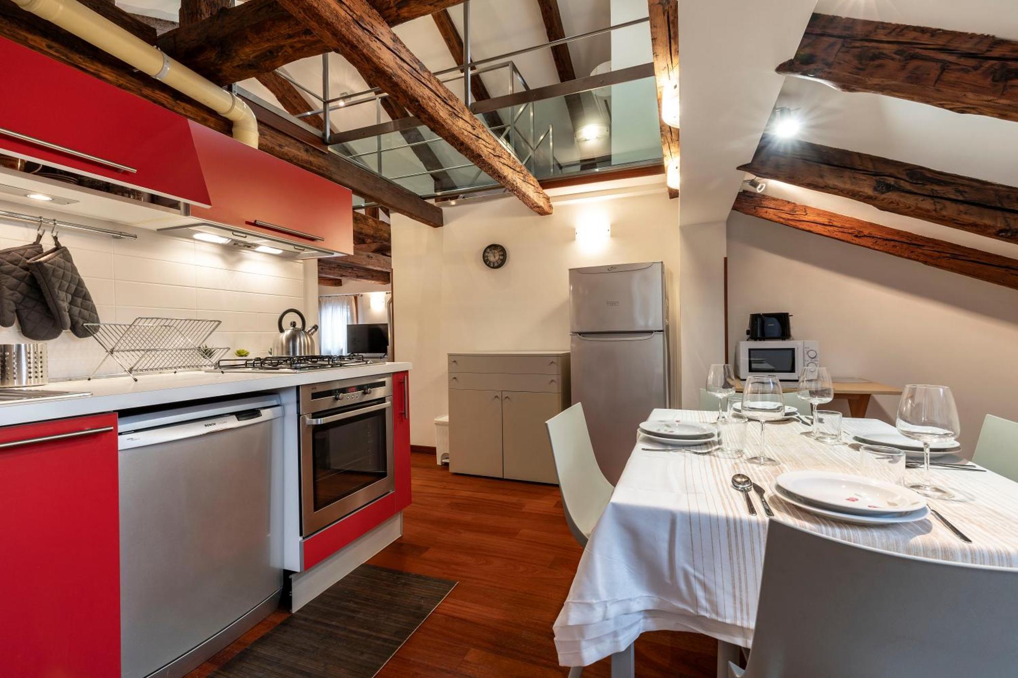 Glass House - Loft 2 Minutes To Rialto Bridge & View Venice Luaran gambar
