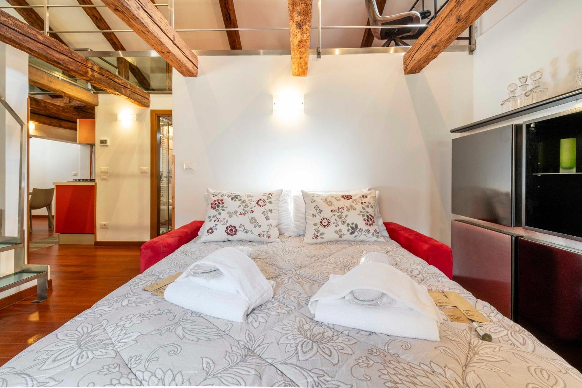 Glass House - Loft 2 Minutes To Rialto Bridge & View Venice Luaran gambar